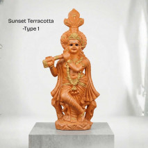 Handcrafted Lord Krishna Idol – Premium POP Statue for Pooja Room & Home Decor