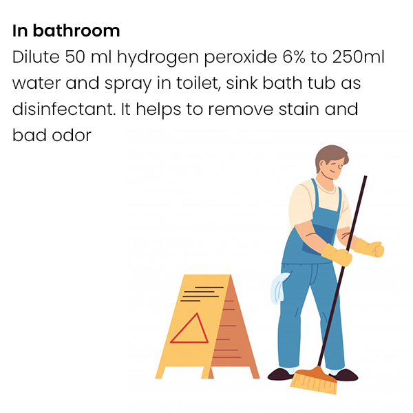 Domestic usage of Hydrogen Peroxide - natureloc