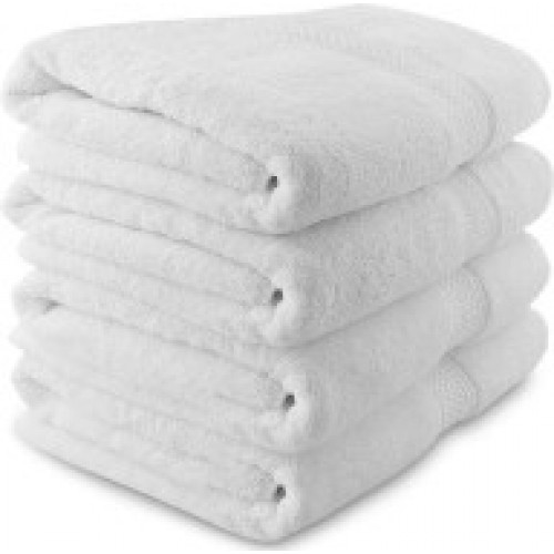 White Bath Towel - White Spa Turkey Towel (Soft White Thorth)