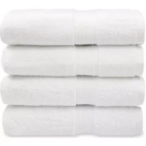 White Bath Towel - White Spa Turkey Towel (Soft White Thorth)