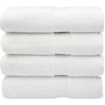 White Bath Towel - White Spa Turkey Towel (Soft White Thorth)