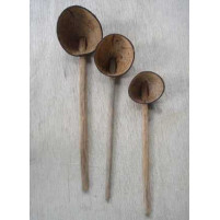 Coconut Shell Ladle Set (Chiratta Thavi)