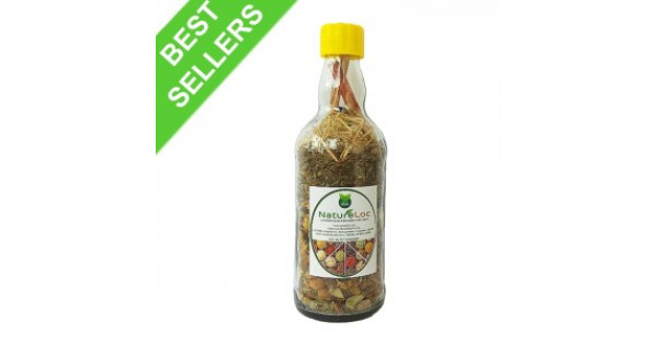Buy Ayurvedic Herbal Hair Oil Mix Bottle Online - NatureLoc