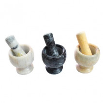 Mortar and Pestle-Marble morter and pestle (crusher)