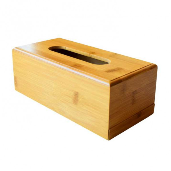 Bamboo Tissue Box Holder Decorative, Tissue Box Holder For Dining Table