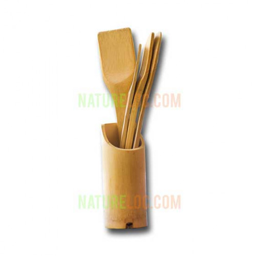 Bamboo Spatula Set 