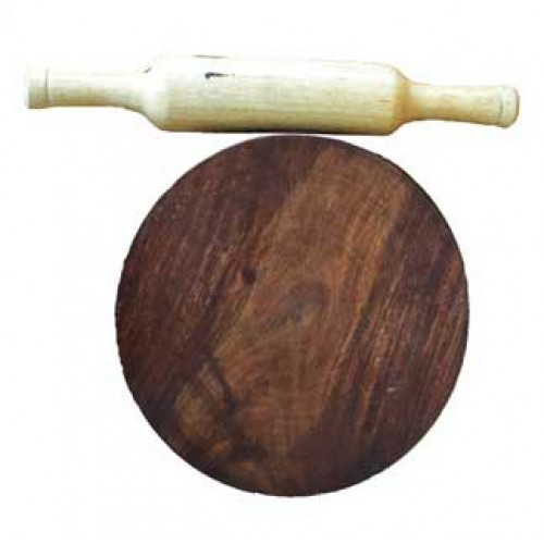 Wooden Chappathi Polpat and Roller 