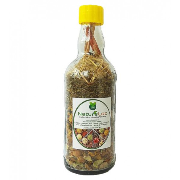 Buy Ayurvedic Herbal Hair Oil Mix Bottle Online - NatureLoc