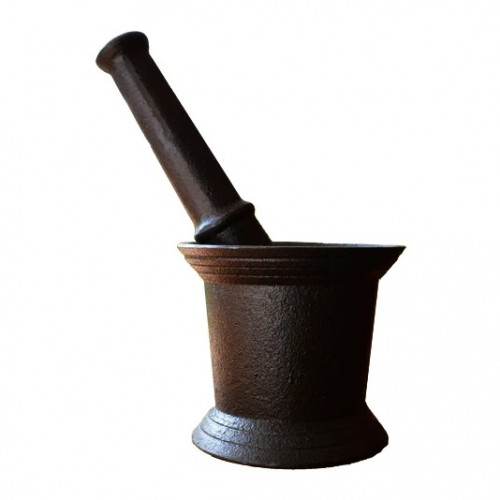 Cast Iron Mortar and Pestle Cast Iron Mortar and Pestle
