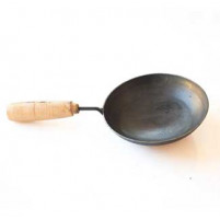 Iron Pan Tadka Pan, Stir Fry Pan, Frying Pan 0.25 L capacity 14 cm