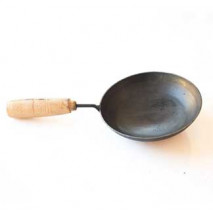 Iron Pan Tadka Pan, Stir Fry Pan, Frying Pan 0.25 L capacity 14 cm