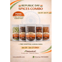 Spices Combo (100g Each) | Cardamom, Cloves, Black Pepper & Star Anise